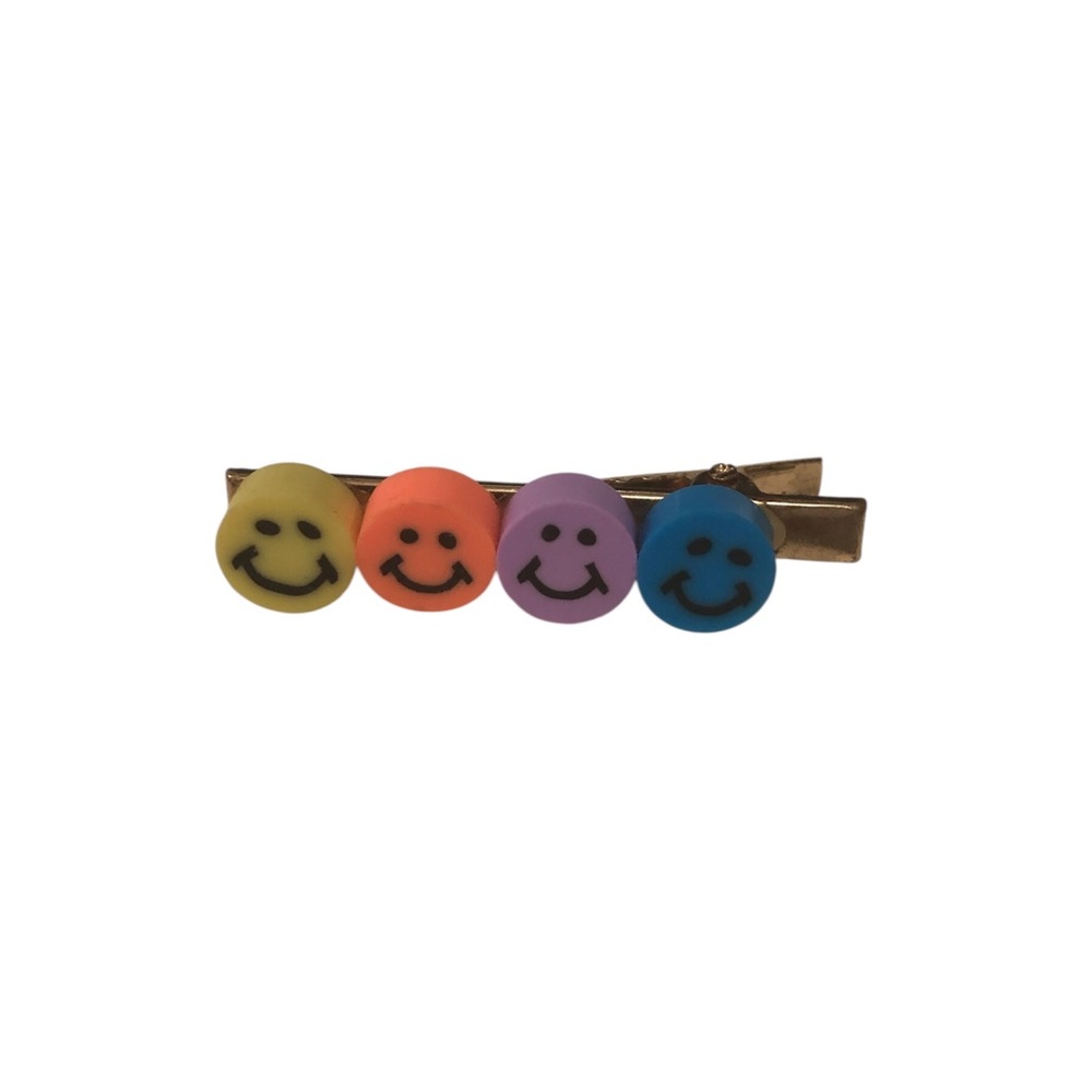 Y2K smiley barrette